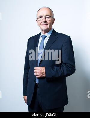 Jean Gaubert, französischer Politiker, seit 2013 ist er eine nationale Energie-Berater.  Paris, 31. Mai 2017 Foto Damien Grenon Stockfoto