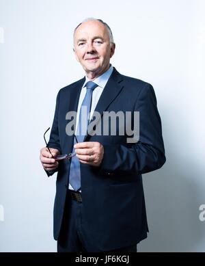 Jean Gaubert, französischer Politiker, seit 2013 ist er eine nationale Energie-Berater.  Paris, 31. Mai 2017 Foto Damien Grenon Stockfoto