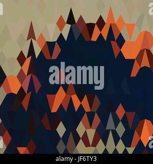blau, abstrakt, Hintergrund, Hintergrund, Orange, blau, Dreieck, abstrakt, Stock Vektor