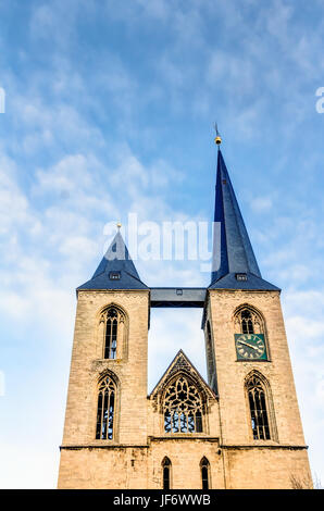 St. Martins Kirche in Halberstadt Stockfoto