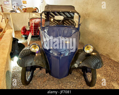 1948 Voiturette Charles Mochet, Musée Maurice Dufresne Foto 2 Stockfoto