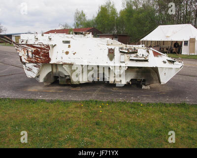 Steyr-Puch Pandur 6 x 6 APC Frame, Schüsse Artilleriemuseum Brasschaat Foto 3 Stockfoto