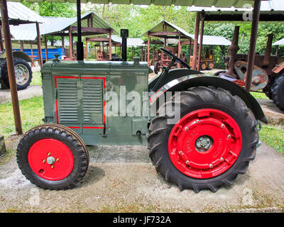 Renault Tracteur, Musée Maurice Dufresne Foto 2 Stockfoto