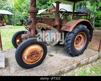 Tracteur, Musée Maurice Dufresne Foto 1 Stockfoto