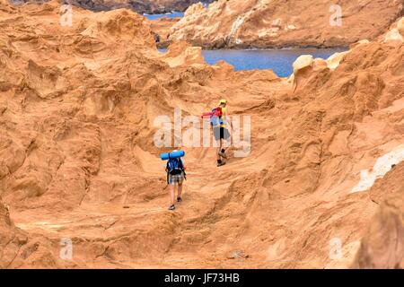 Cami de cavalls Stockfoto