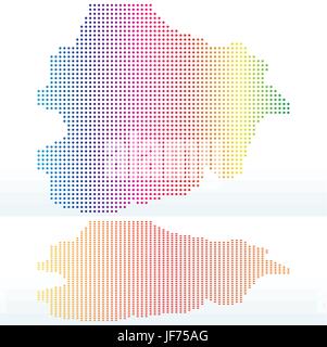 zeigen Sie, zeigen Sie, interpretieren Sie, kulturellen, politischen, Diagramm, Grafik, Europa, Stock Vektor