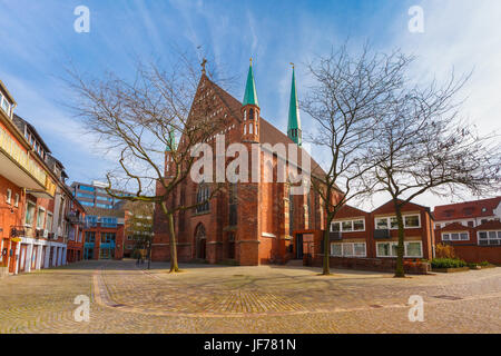 Kirche des Hl. Johannes im Schnoor, Bremen, Deutschland Stockfoto