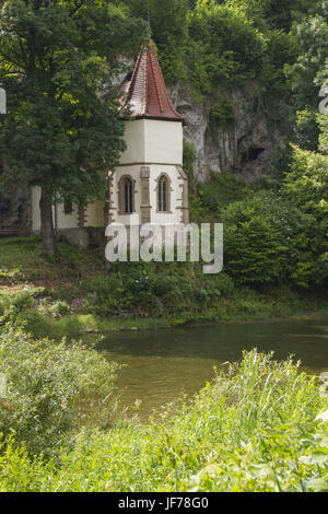 Kapelle im Jagsttal, Deutschland Stockfoto