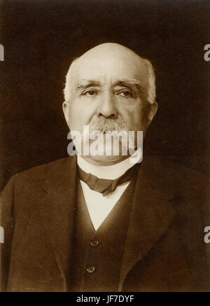 Premierminister Georges Clemenceau 28. September 1841 – 24. November 1929 Stockfoto