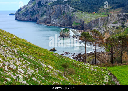 San Julian Strand, Spanien. Stockfoto