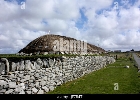 Das Blackhouse am Arnol, Isle of Lewis Stockfoto