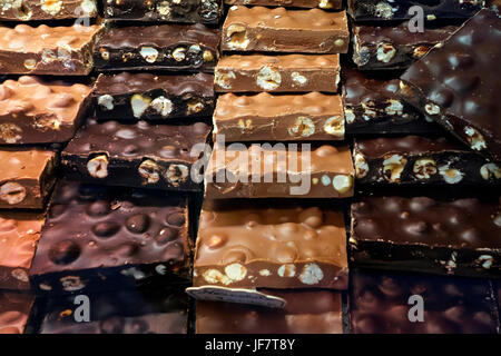 Bonbons in einem Schaufenster, Florenz, Italien Stockfoto