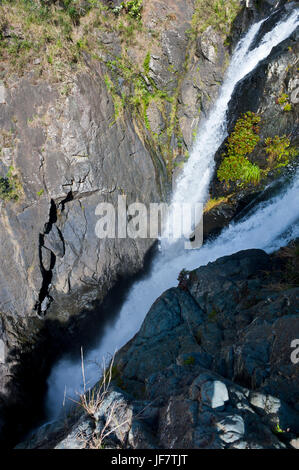 Wasserfälle von Ciu an der Ostküste von Grande Terre, Neukaledonien, Melanesien, Südsee Stockfoto