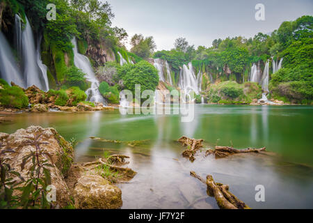 Kravice Wasserfälle, Bosnien und Herzegowina, Ljubuški Stockfoto