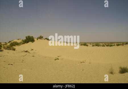 In Usbekistan getrocknet Aralsee Stockfoto