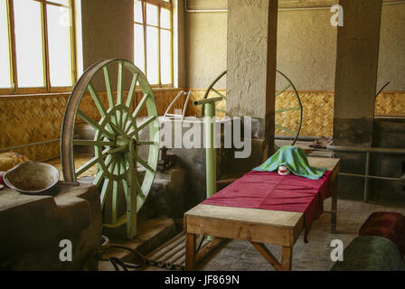 Traditionelles Kunsthandwerk in Usbekistan Stockfoto