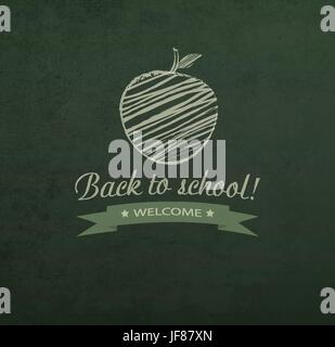 Zurück zur Schule Stock Vektor