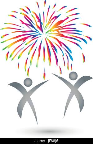 Menschen, Menschen, Menschen, Folk, Personen, Mensch, Mensch, feiern, Stock Vektor