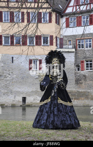 Angepasst Karneval in Venedig, Schwäbisch Hall Stockfoto