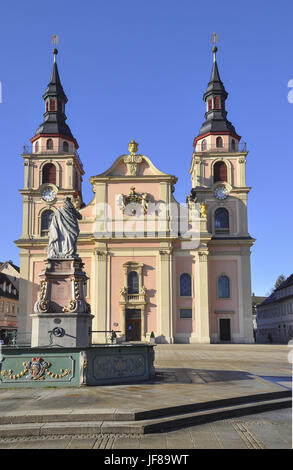 Kirche in Ludwigsburg, Deutschland Stockfoto