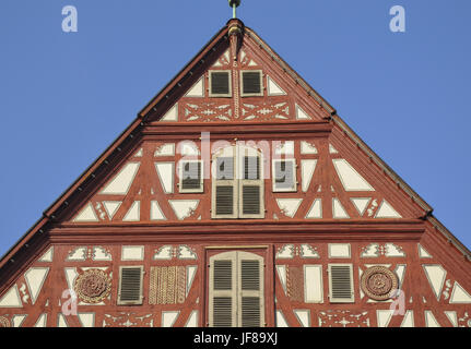 Fachwerkmuseum Haus in Esslingen, Deutschland Stockfoto