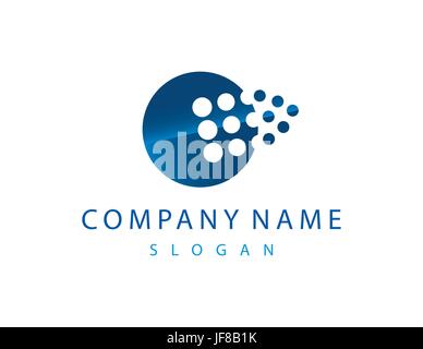 Abstrakte Logos 18 Stock Vektor