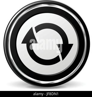 Symbol "aktualisieren" Stock Vektor