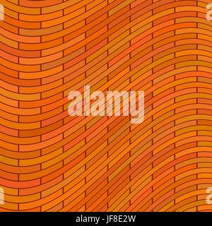 Moderne rote Ziegel Wand Hintergrund. Ziegel-Textur Stock Vektor