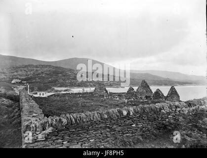 Kirche (Ruinen), Waterville, Co Kerry 30037091660 o Stockfoto