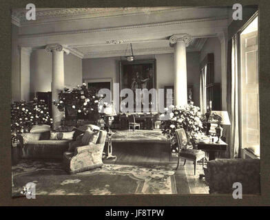 Der Salon am Mount Stewart, 1930er Jahre 34402838046 o Stockfoto