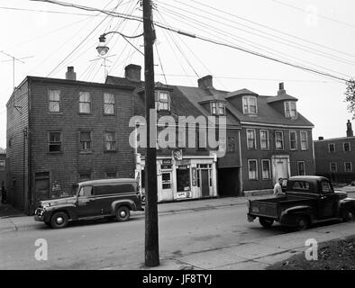 Vern's Grocery, 181 Creighton St, historisches Unternehmen in Halifax, Nova Scotia, Kanada. Stockfoto