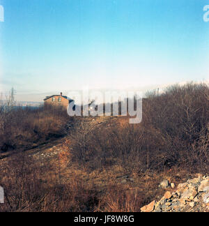 Ein Haus auf dem Hügel im Bereich Africville (Runde 33549241332 o Stockfoto