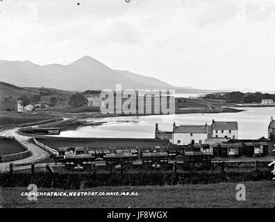 Croagh Patrick, Westport, Co. Mayo und eine ganze Menge mehr 34291082211 o Stockfoto