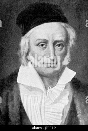 Johann Carl Friedrich Gauß.   Deutscher Mathematiker, der auf vielen Gebieten, einschließlich der Zahlentheorie, Algebra, Statistik, Analyse, Differentialgeometrie, Geodäsie, Geophysik, Mechanik, Elektrostatik, Astronomie, Matrix Theorie und Optik maßgeblich. 30. April 1777-Braunschweig-Göttingen 23. Februar 1855 Stockfoto