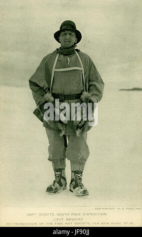 Leutnant Henry Bowers, Mitglied der Partei auf antarktischen Terra-Nova-Expedition von Robert Falcon Scott zum Südpol, 1910 – 1913. Stockfoto