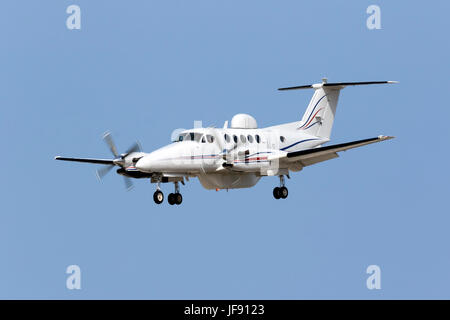 Sierra Nevada Corp. Buche Super King Air 300 [N333WC] ist ein Demonstrator für die US-Armee MARSS (mittlere Höhe Aufklärungs- und Surveillan Stockfoto