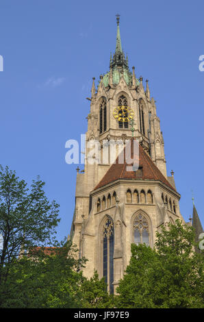 Kirche St. Paul in München, Deutschland Stockfoto