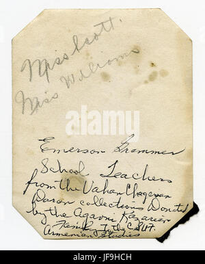 Ein seltenes Archivfoto, das eine bedeutende historische Szene einfängt Stockfoto