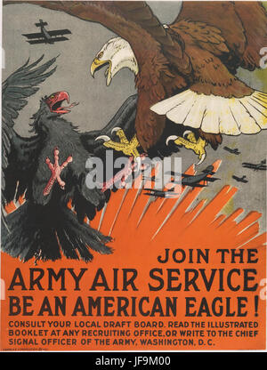 Army Air Service teilnehmen, werden ein American Eagle! 34987820221 o Stockfoto