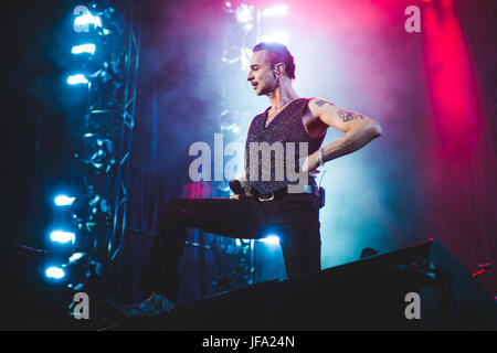 Bologna, Italien. 29. Juni 2017. Depeche Mode die live bei Renato dall-Stadion in Bologna für ihre letzten italienischen "Global Spirit" Tour 2017 Sommerkonzert. Bildnachweis: Alessandro Bosio/Pacific Press/Alamy Live-Nachrichten Stockfoto