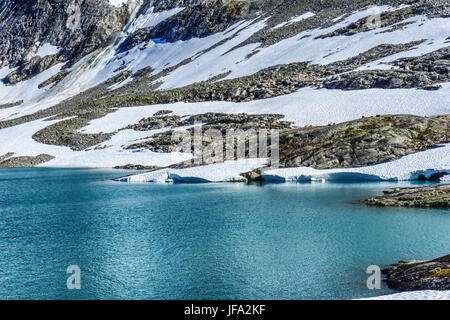 Bergwelt in Norwegen Stockfoto