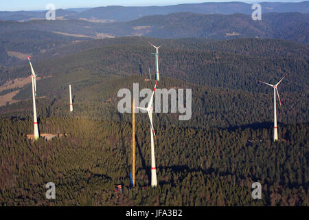 Gersbach, Windpark auf der Rohrenkopf Stockfoto