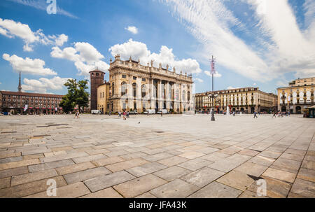 Der Palazzo Reale in Turin, Italien Stockfoto