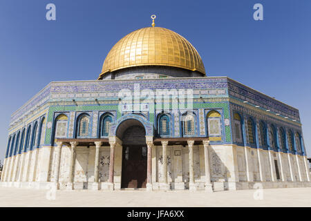 Dom der Rock, Jerusalem, Israel Stockfoto