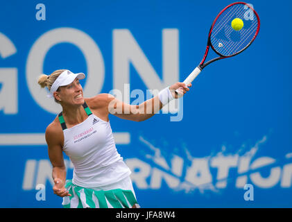 Eastbourne, Great, UK. 29. Juni 2017. Angelique Kerber beim Tennisturnier 2017 Aegon International WTA Premier Credit: Jimmie48 Fotografie/Alamy Live News Stockfoto