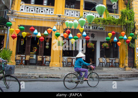 Traditionellen Laternen in Hoi an, Vietnam Stockfoto