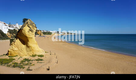 Praia Peneco an der Algarve Küste von portugal Stockfoto