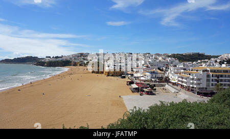 Praia Peneco an der Algarve Küste von portugal Stockfoto