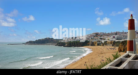 Praia Peneco an der Algarve Küste von portugal Stockfoto