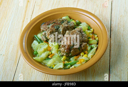 Türkisches Köfte Stockfoto